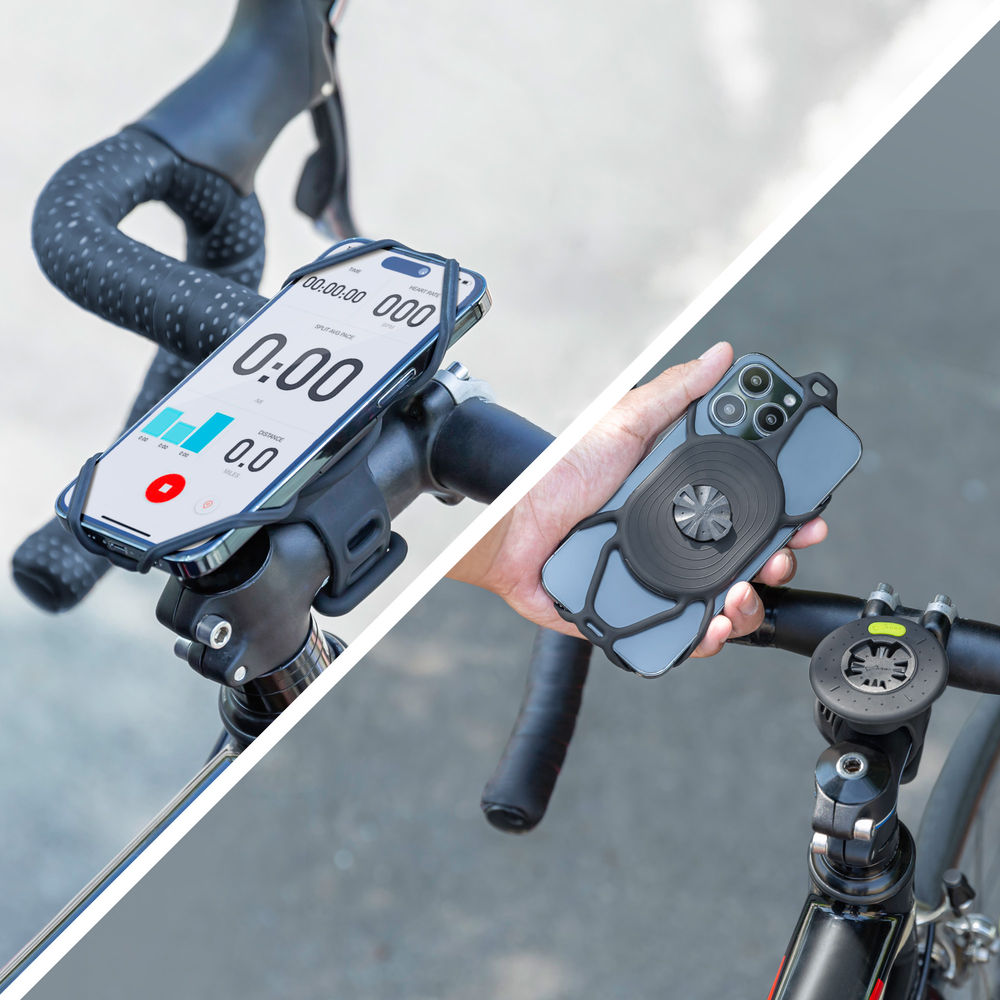 スマホホルダー自転車 新品未使用品 - 携帯電話