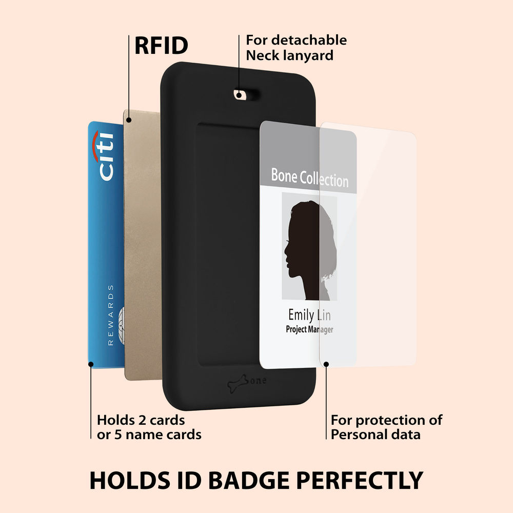 Lanyard Badge Holder - Card Holder - Home & Living - Mobile Life - Products  - Bone
